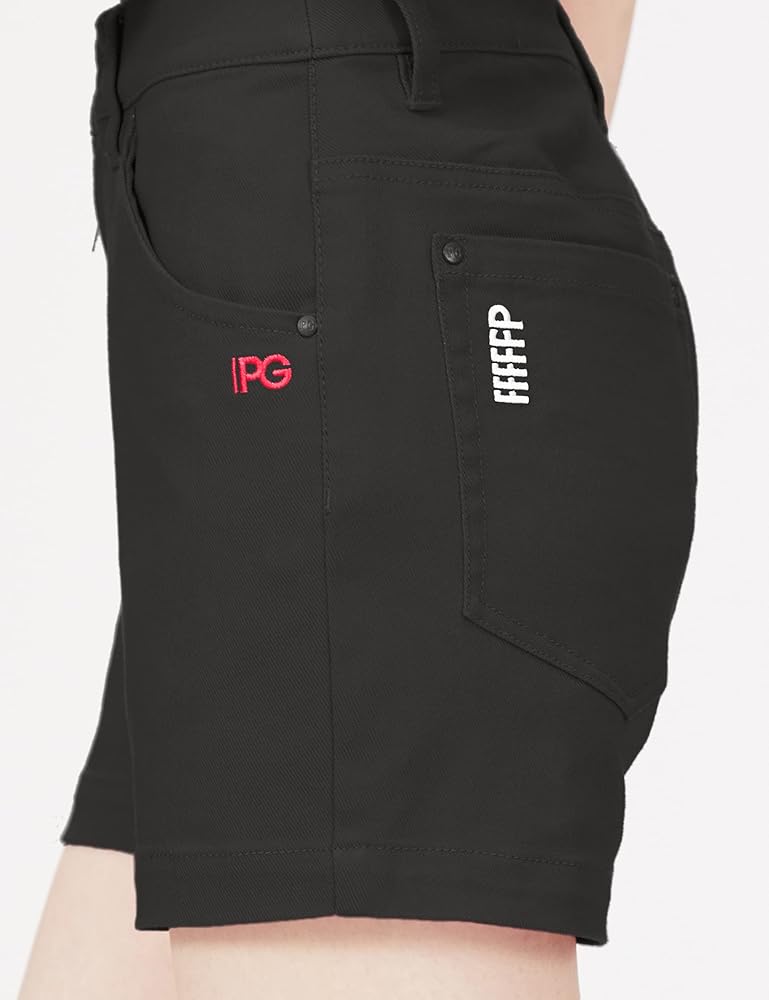 正規品パーリーゲイツ ストレッチカルゼショートパンツ レディスサイズ00 パーリーゲイツ PG 【ストレッチ】サーフモチーフカルゼショート